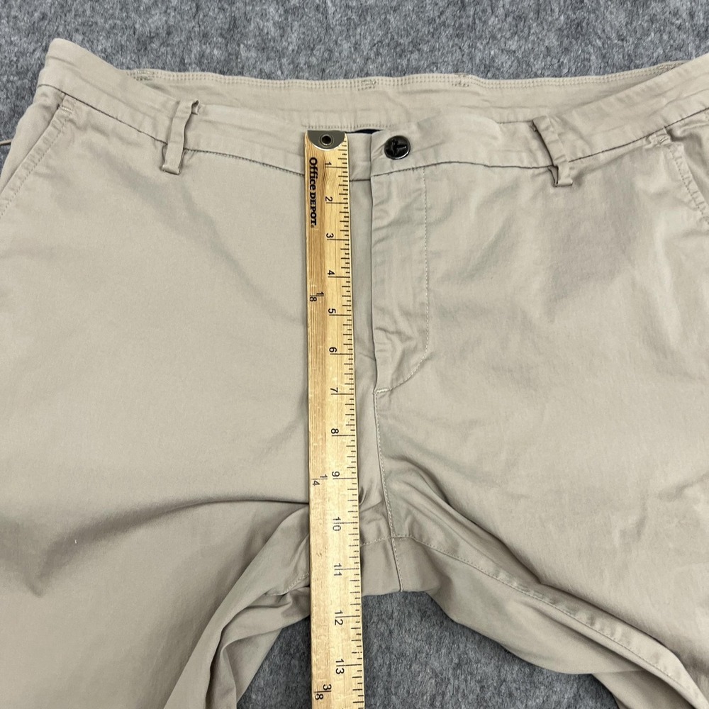 Birddogs Pants Mens 38x32 Beige Chino Stretch Golf Work Travel Office FITS38x30 - Picture 12 of 15